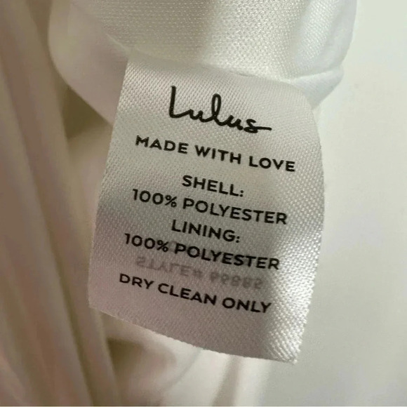 Lulus Thoughts Of Hue White Surplice Maxi Dress Size XS - Picture 9 of 10